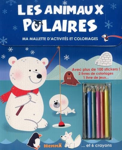 LES ANIMAUX POLAIRES - AVEC 6 CRAYONS | 9782508045202 | HEMMA