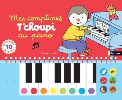 MES COMPTINES T'CHOUPI AU PIANO - AVEC 10 CHANSONS À JOUER | 9782092589458 | COURTIN, THIERRY