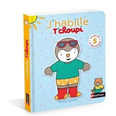 J'HABILLE T'CHOUPI - AVEC 5 PUZZLES À MÉLANGER  | 9782092590331 | COURTIN THIERRY 