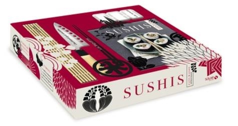 SUSHIS FAITS MAISON - COFFRET LIVRE + NATTE + COUTEAU + MOULES  | 9782263157684 | OKUNO, MOTOKO