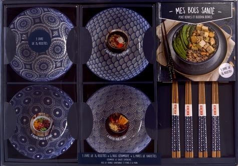 COFFRET BLEU MES BOLS SANTÉ POKE BOWLS ET BUDDHA BOWLS | 9782360914661 | COLLECTIF