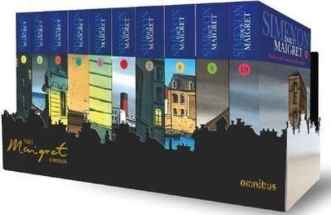 COFFRET 10 VOLUMES TOUT MAIGRET 2019 (RÉIMPRESSION À L'ÉTUDE, NOTÉ) | 9782258162853 | SIMENON, GEORGES