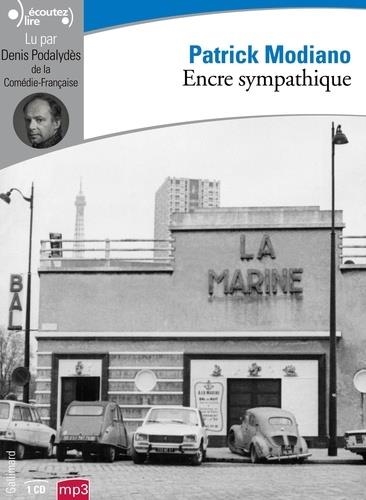 ENCRE SYMPATHIQUE - AVEC 1 CD AUDIO MP3 | 9782072867996 | MODIANO, PATRICK