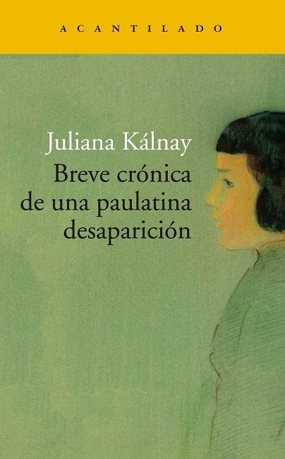 BREVE CRÓNICA DE UNA PAULATINA DESAPARICIÓN | 9788417902261 | KÁLNAY, JULIANA MARÍA