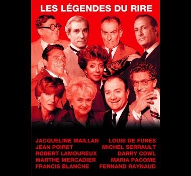 LES LÉGENDES DU RIRE - 10 DVD | 3700477830854 | VARIOS