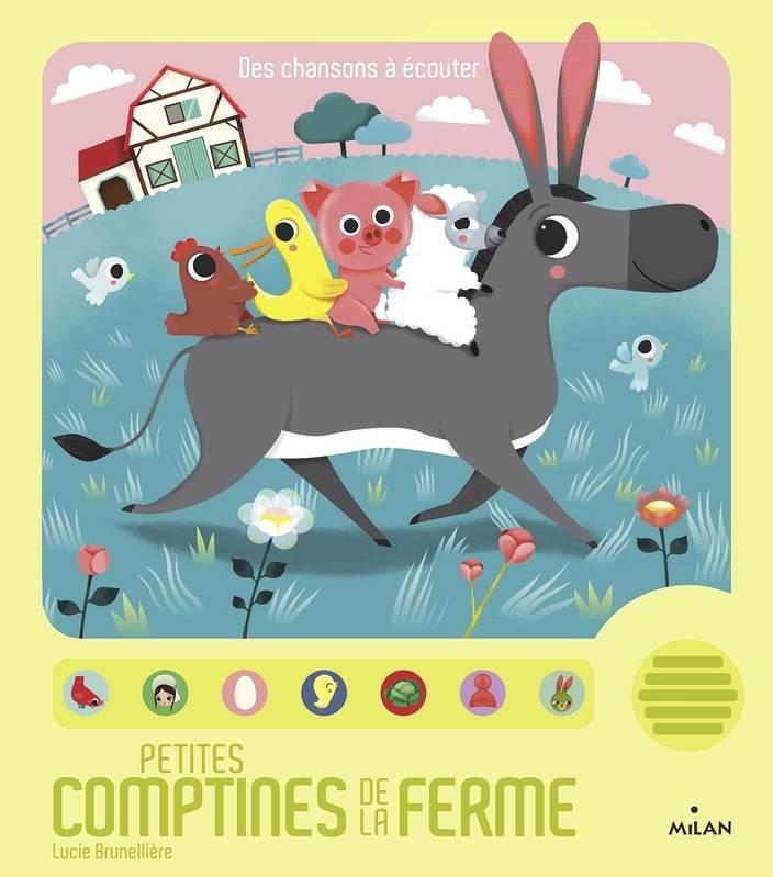 PETITES COMPTINES DE LA FERME | 9782745960344 | LUCIE BRUNELLIÈRE