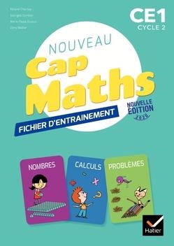 CAP MATHS CE1-ÉDITION 2020- FICHIER + CAHIER DE GÉOMÉTRIE + LIVRET DE PROBLÈMES HATIER – ISBN: 327 7 450 29291 1 | 3277450292911