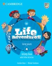 MANUEL SEULEMENT  POUR ANGLOPHONES : LIFE ADVENTURES LEVEL 4 -CAMBRIDGE ACTIVITY BOOK WITH HOME BOOKLET AND ONLINE ACTIVITIES | 9788490362594