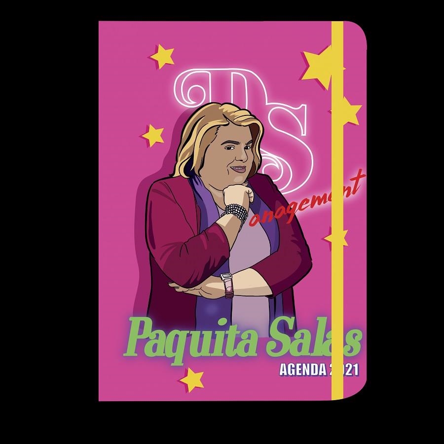 AGENDA ANUAL BOLSILLO 2021 PAQUITA SALAS | 9788417166984 | AMBROSSI, JAVIER/CALVO, JAVIER