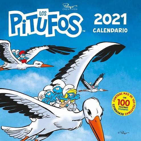 CALENDARIO LOS PITUFOS 2021 | 9788417760854 | CULLIFORD, PIERRE