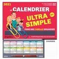 FRIGOBLOC, LE CALENDRIER ULTRA SIMPLE POUR UNE FAMILLE ORGANISÉE ! : DE SEPTEMBRE 2020 À DÉCEMBRE 2021 | 9782809670554 | VARIS