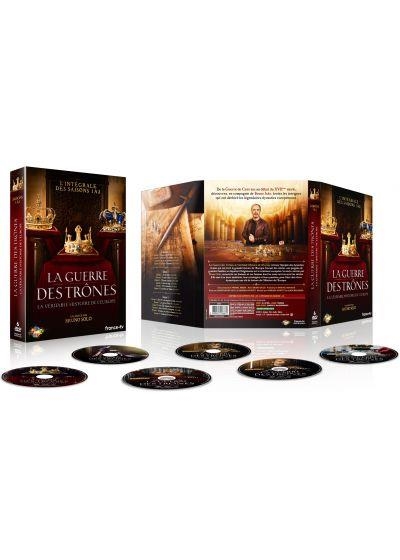 LA GUERRE DES TRÔNES, LA VÉRITABLE HISTOIRE DE L'EUROPE - INTÉGRALE SAISONS 1 À 3 - 6 DVD | 3660485996679 | VANESSA PONTET