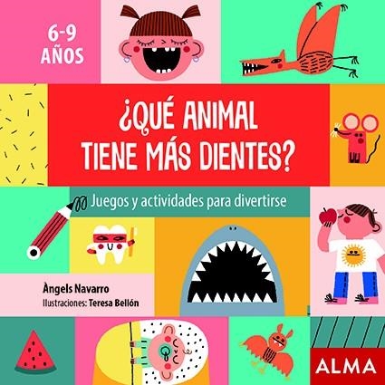 ¿QUÉ ANIMAL TIENE MÁS DIENTES? | 9788418008351 | NAVARRO, ÀNGELS