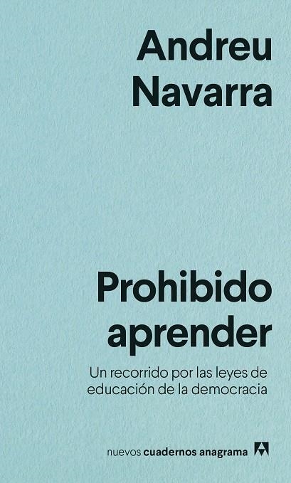 PROHIBIDO APRENDER | 9788433916525 | NAVARRA, ANDREU