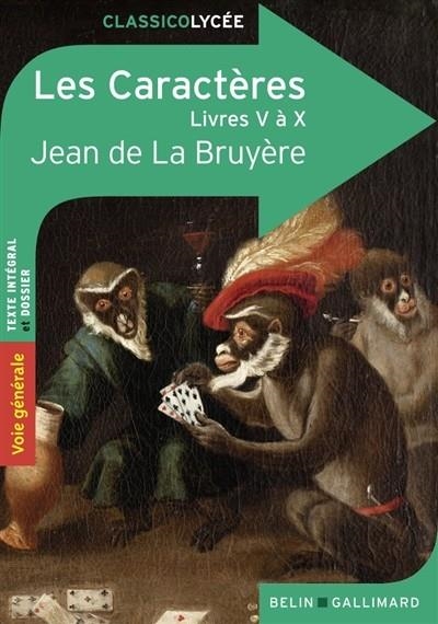 LES CARACTÈRES : LIVRES V À X CLASSICOLYCEE  | 9791035807238 | LA BRUYERE, JEAN DE 