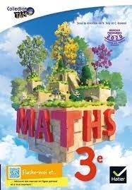 MATHÉMATIQUES 3ÈME COLL TAM | 9782401077300