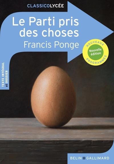 LE PARTI PRIS DES CHOSES | 9791035817930 | PONGE FRANCIS