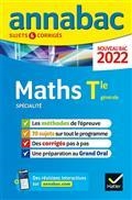 ANNALES DU BAC 2022- MATHS SPÉCIALITÉ TERMINALE GÉNÉRALE : NOUVEAU BAC 2022 | 9782401077980 | COLLECTIF