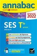 ANNALES DU BAC 2022- SES SPÉCIALITÉ, TERMINALE GÉNÉRALE : NOUVEAU BAC 2022  | 9782401078017 | COLLECTIF