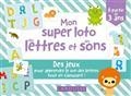 MON SUPER LOTO DES LETTRES ET DES SONS : DES JEUX POUR APPRENDRE LE SON DES LETTRES TOUT EN S'AMUSANT ! | 9782036003705 | COLLECTIF