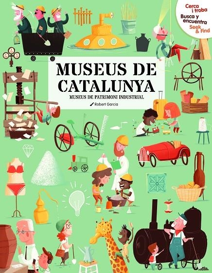 CERCA I TROBA, BUSCA Y ENCUENTRA, SEEK & FIND. MUSEUS DE CATALUNYA | 9788499797045