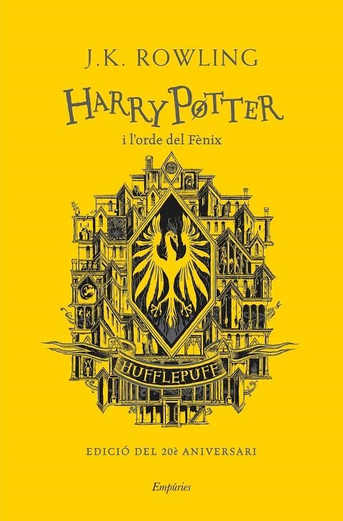 HARRY POTTER I L'ORDE DEL FÈNIX (HUFFLEPUFF) | 9788418833144 | ROWLING, J.K.