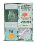 COFFRET AU CHAUD CHEZ MOI ! : MA PAUSE ZEN ENTRE DEUX VISIOS | 9782263176807 | COLLECTIF