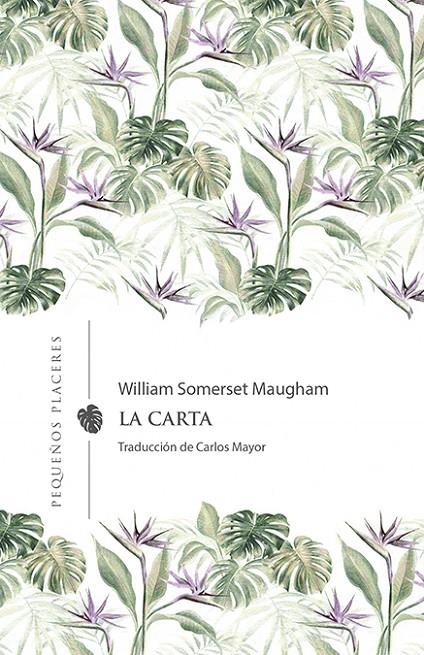 LA CARTA - CASTELLÀ | 9788412227994 | MAUGHAM, WILLIAM SOMERSET