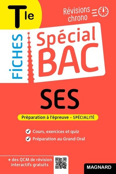 SPECIAL BAC FICHES SES TLE BAC 2022 - TOUT LE PROGRAMME EN 59 FICHES, COURS ULTRA-VISUEL, SCHEMAS-BI | 9782210773080