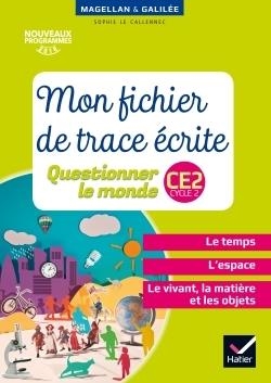 MON FICHIER DE TRACES ÉCRITES CE2 | 9782401000476 | LE CALLENNEC SOPHIE