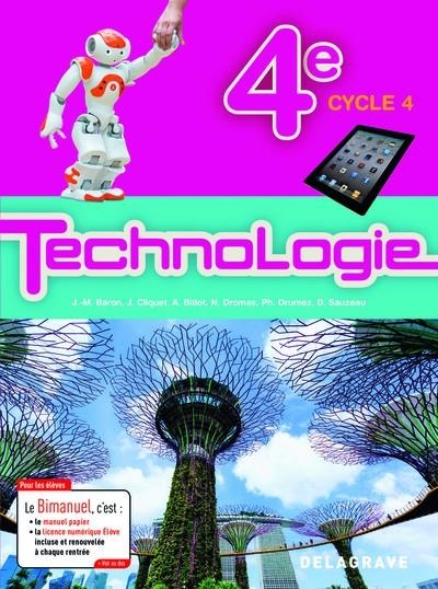 TECHNOLOGIE 4ÈME  | 9782206101828 | BARON