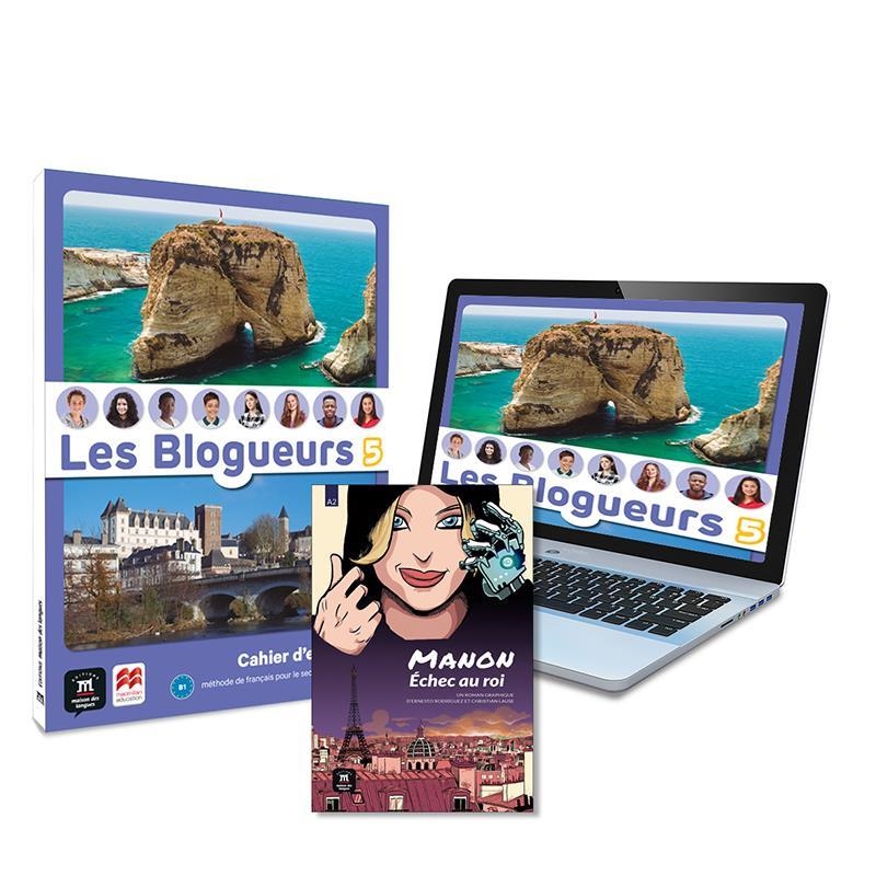 LES BLOGUEURS 5 B1 CAHIER +LECTURE | 9788419072146