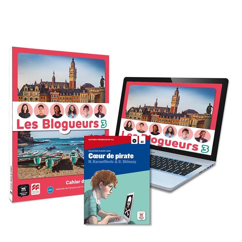 LES BLOGUEURS 3 A2.1 CAHIER +LECTURE | 9788419072078