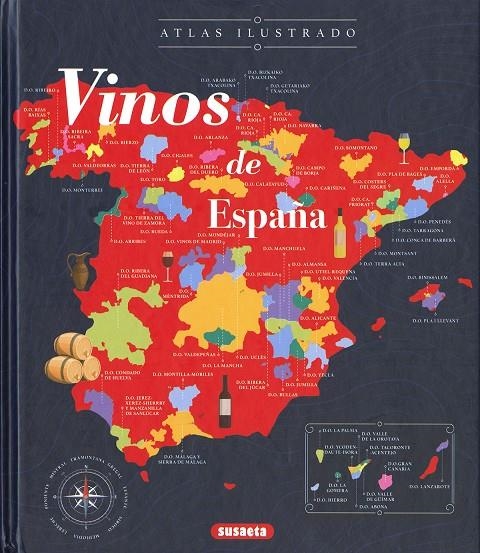 VINOS DE ESPAÑA | 9788467786132 | SUSAETA, EQUIPO