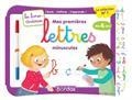 MES PREMIÈRES LETTRES MINUSCULES : J'ÉCRIS, J'EFFACE, J'APPRENDS ! : DÈS 4 ANS  | 9782047355275 | COLLECTIF