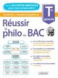 RÉUSSIR LA PHILO AU BAC, TERMINALE GÉNÉRALE : PLUS DE 50 CARTES MENTALES POUR TOUT COMPRENDRE ! : CONFORME AU NOUVEAU PROGRAMME | 9782036026650 | GUEZENGAR, ARTHUR