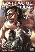 L'ATTAQUE DES TITANS VOLUME 12 | 9782811618360 | ISAYAMA, HAJIME