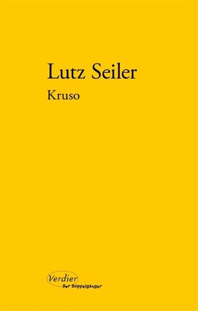 KRUSO | 9782864329909 | SEILER, LUTZ