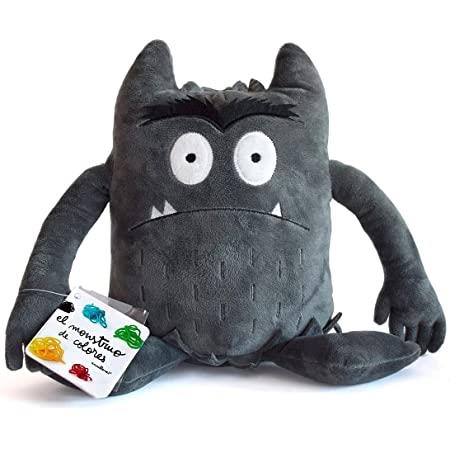 MONSTRUO DE COLORES (PELUCHE) GRIS (MIEDO) | 8435174923695