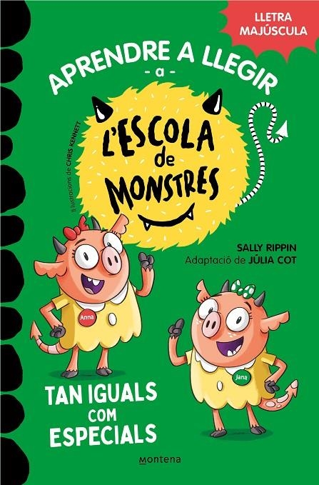 APRENDRE A LLEGIR A L'ESCOLA DE MONSTRES 3 - TAN IGUALS COM ESPECIALS | 9788419085368 | RIPPIN, SALLY