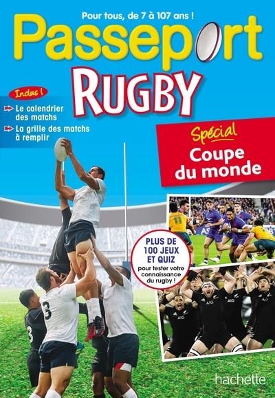 PASSEPORT ADULTES RUGBY SPÉCIAL COUPE DU MONDE - CAHIER DE VACANCES 2023  | 9782017226161 | COLLECTIF