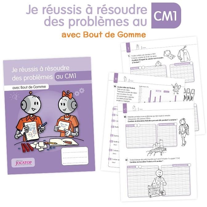 JE RÉUSSIS À RÉSOUDRE DES PROBLÈMES AU CM1 | 9782363952042