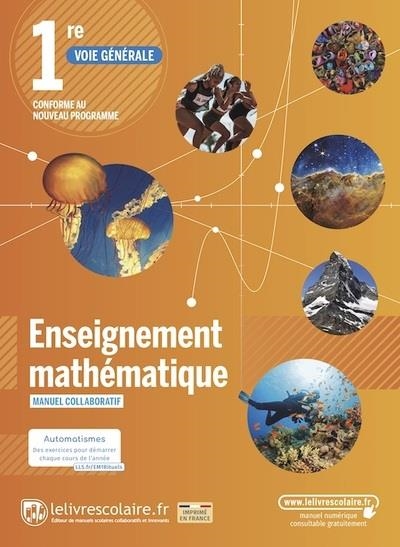 ENSEIGNEMENT MATHÉMATIQUES 1ÈRE | 9791040002352