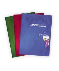 CAHIER TP 24X32 SANS SPIRALE 48 PAGES AVEC FEUILLES BLANCHES SEYES  FOLIO 70G CALLIGRAPHE | 3210330076003