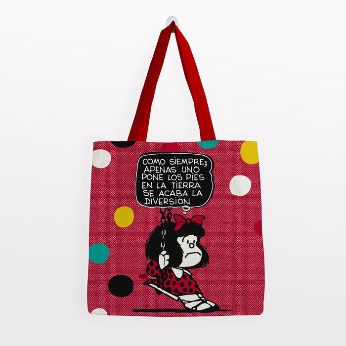 BOLSA ALGODON MAFALDA GRANDE-COLUMPIO | 6971263703820