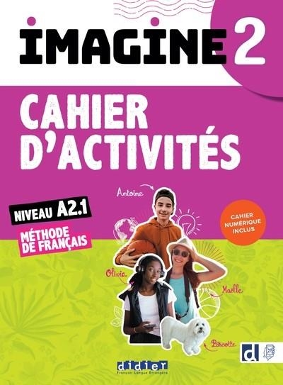 IMAGINE 2 - CAHIER D'EXERCICES + CAHIER NUMERIQUE | 9782278104222