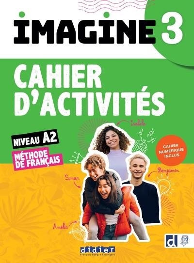 IMAGINE 3 - CAHIER D'EXERCICES + CAHIER NUMERIQUE | 9782278108633