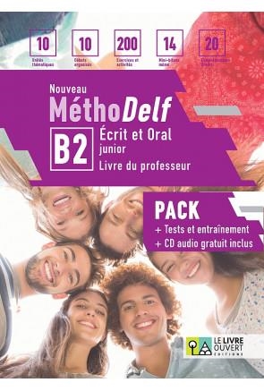 NOUVEAU MÉTHODELF B2 PACK PROF (+2 TESTS + CD) | 9786185258535 | COLLECTIF