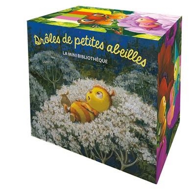 DRÔLES DE PETITES BÊTES - MINI-BIBLIOTHÈQUE LES DRÔLES DE PETITES ABEILLES  - COFFRET | 9782075161732 | KRINGS, ANTOON