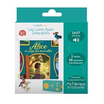 COFFRET LIVRE AUDIO LUNII ALICE AU PAYS DES MERVEILLES | 3760361141053